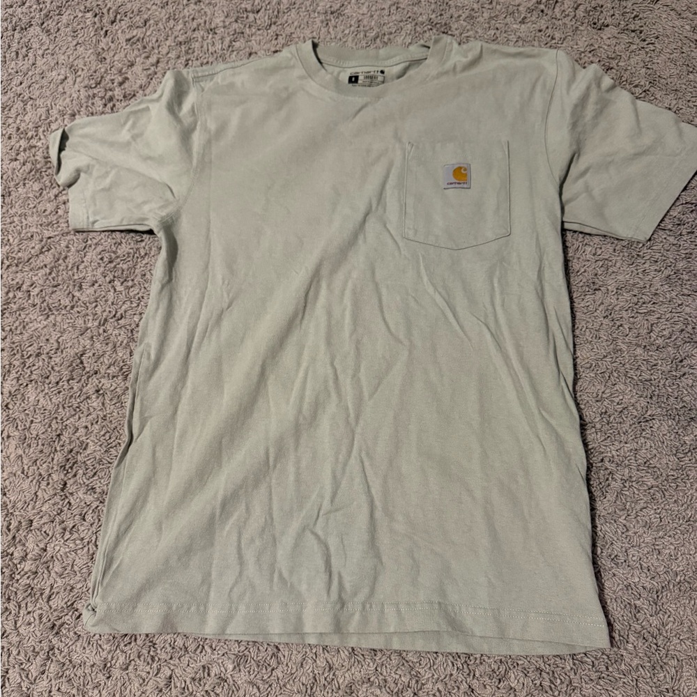 Carhartt Men's Light Green Short Sleeve Tee